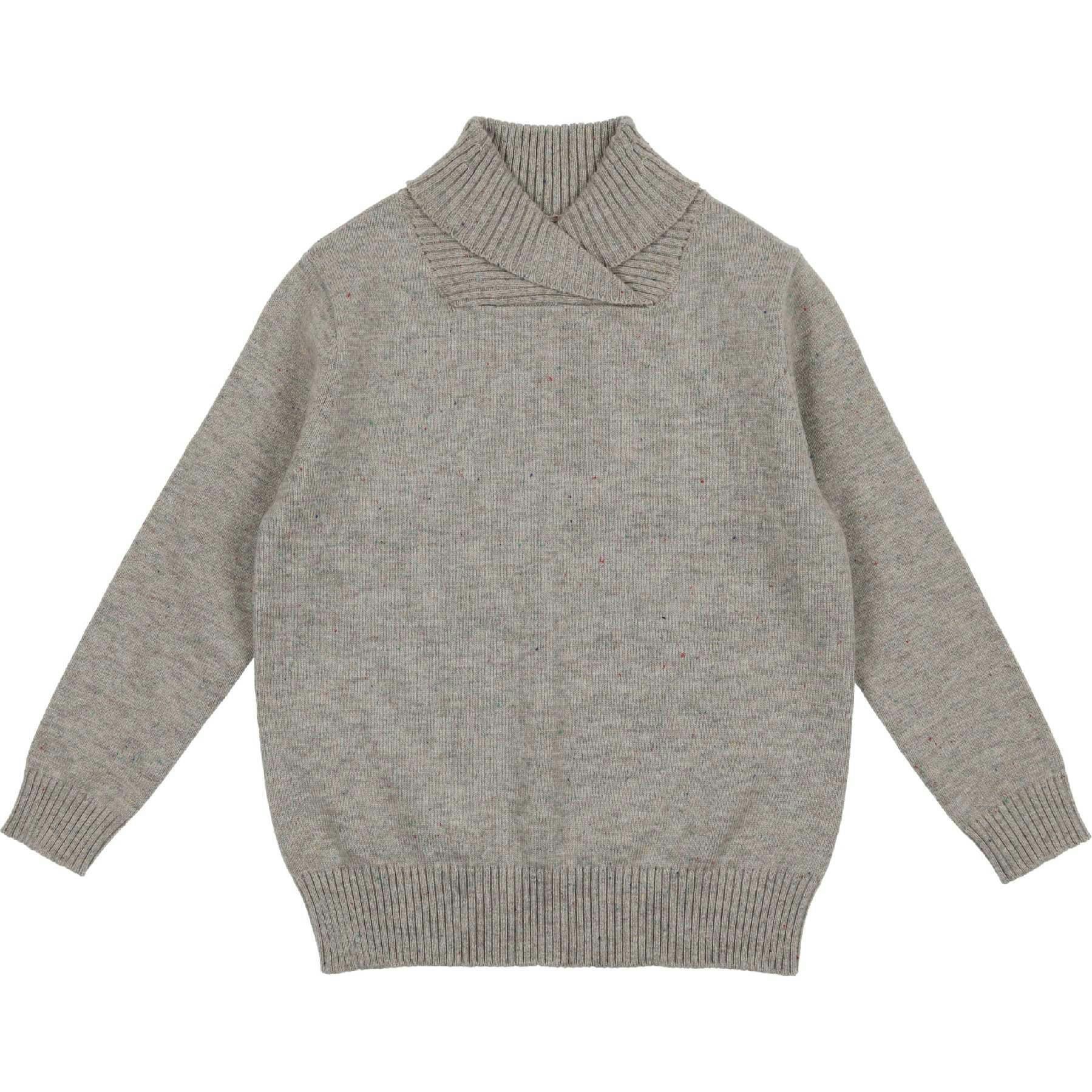 Shawl Collar Relaxed Fit Sweater