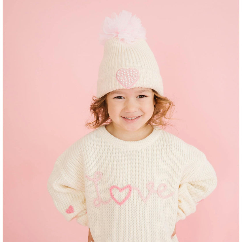 Ditsy Love Knit Sweater