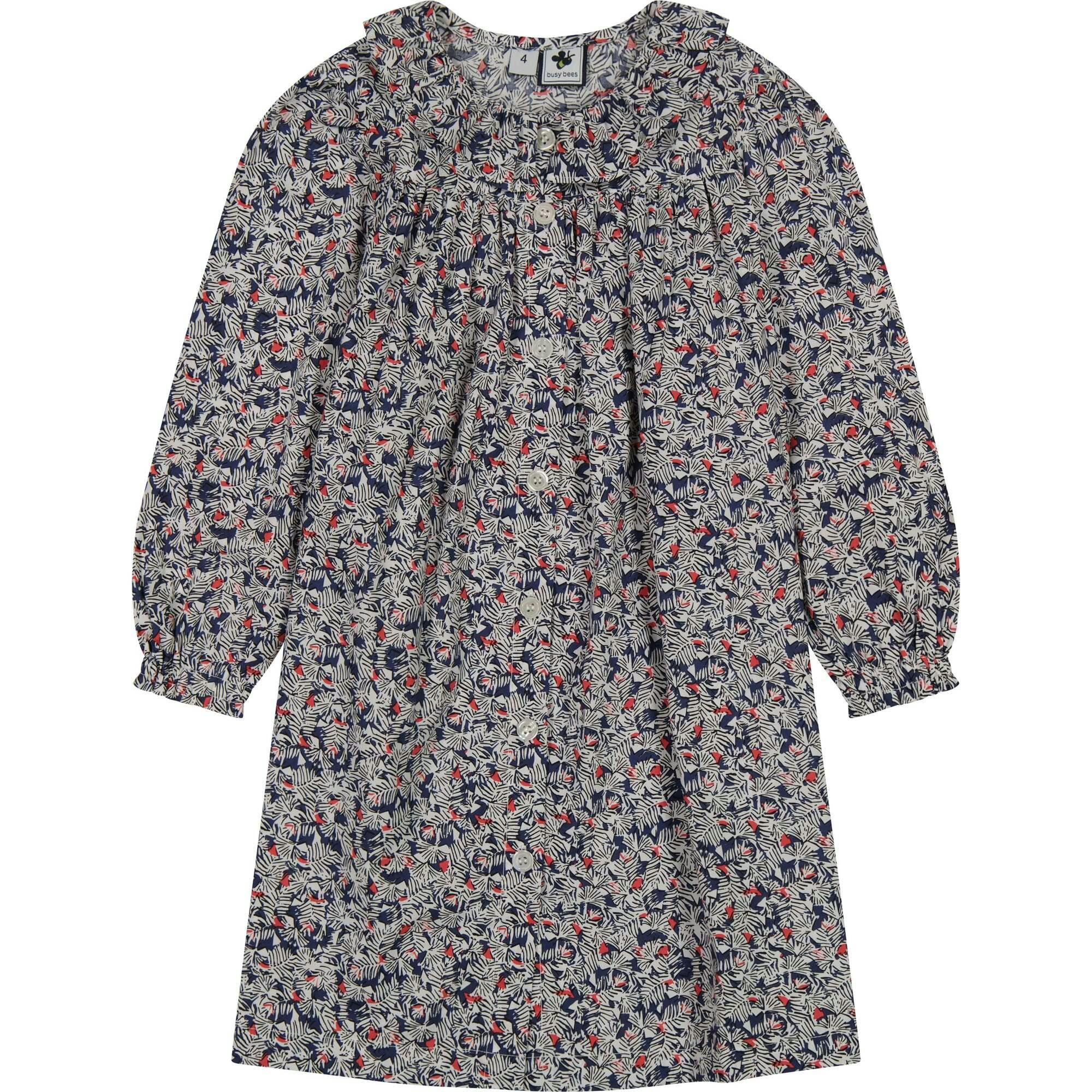 Lulu Ruffle Gown, Florals