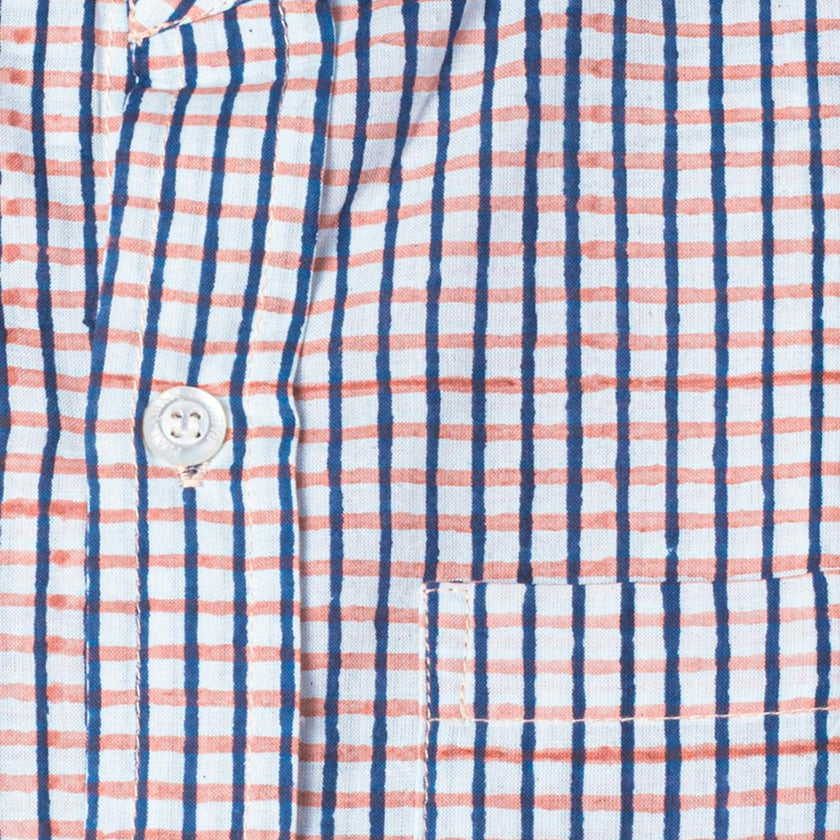 Block Printed Shirt for Boys
