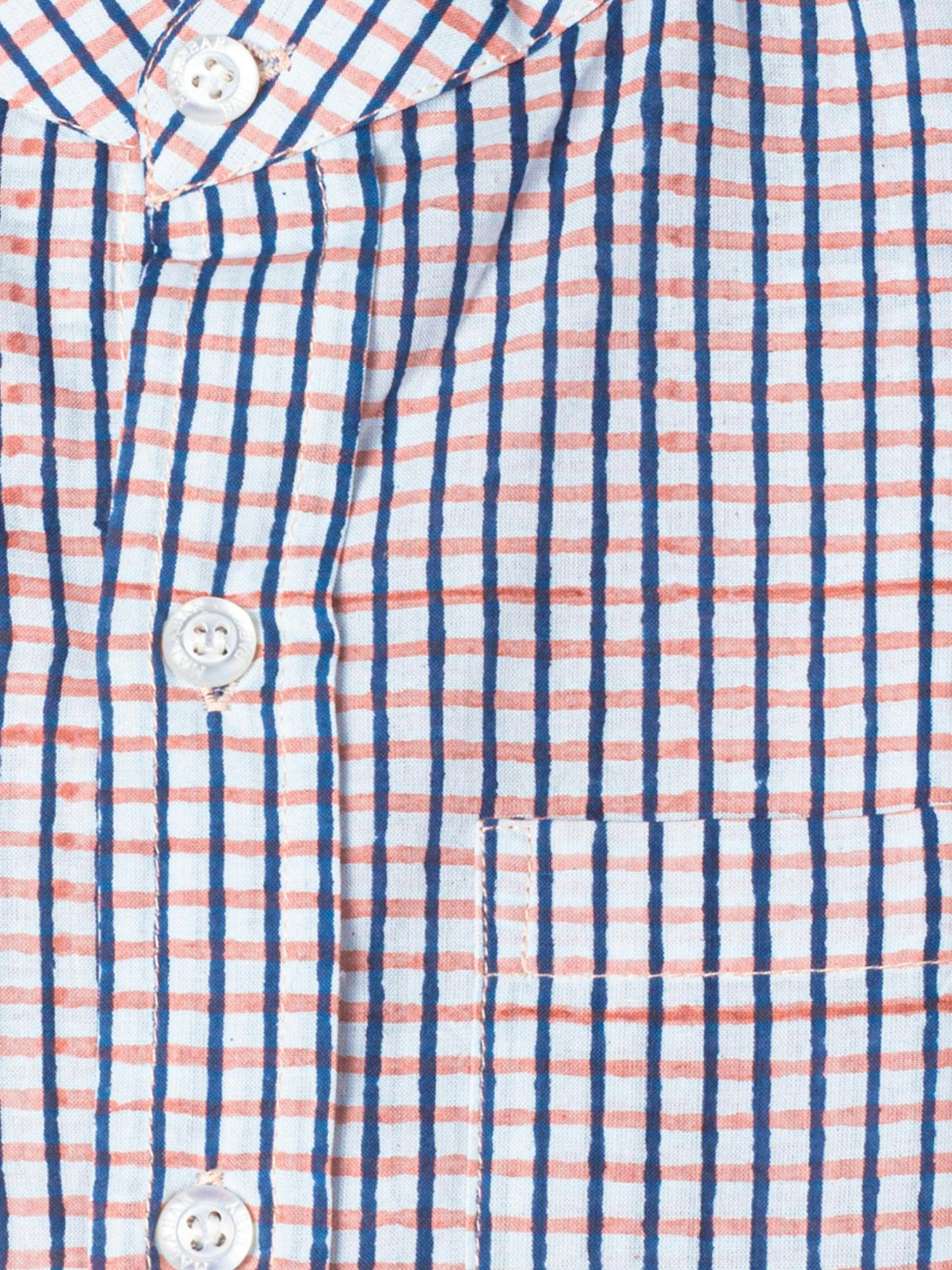 Block Printed Shirt for Boys