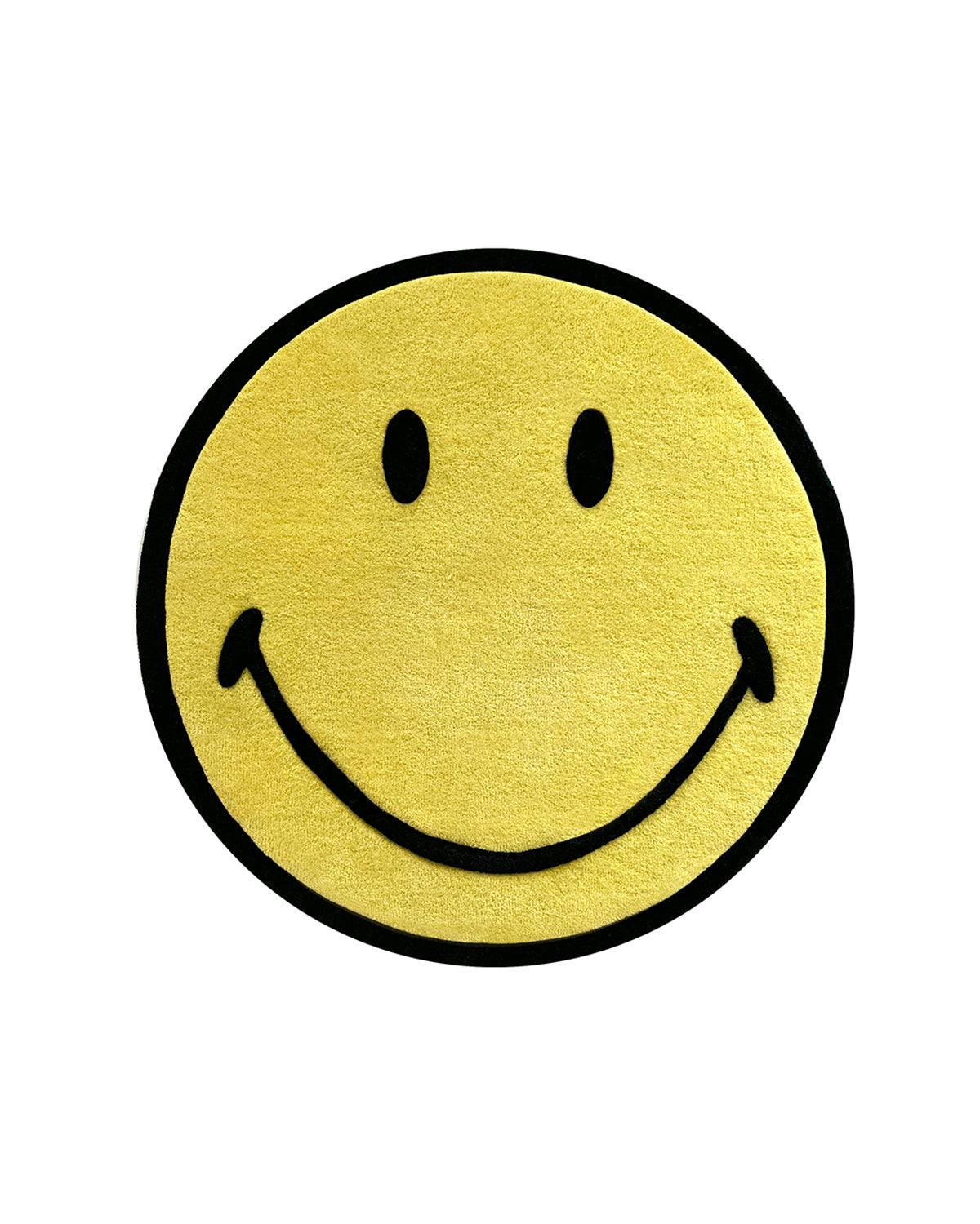 Round Smiley Rug