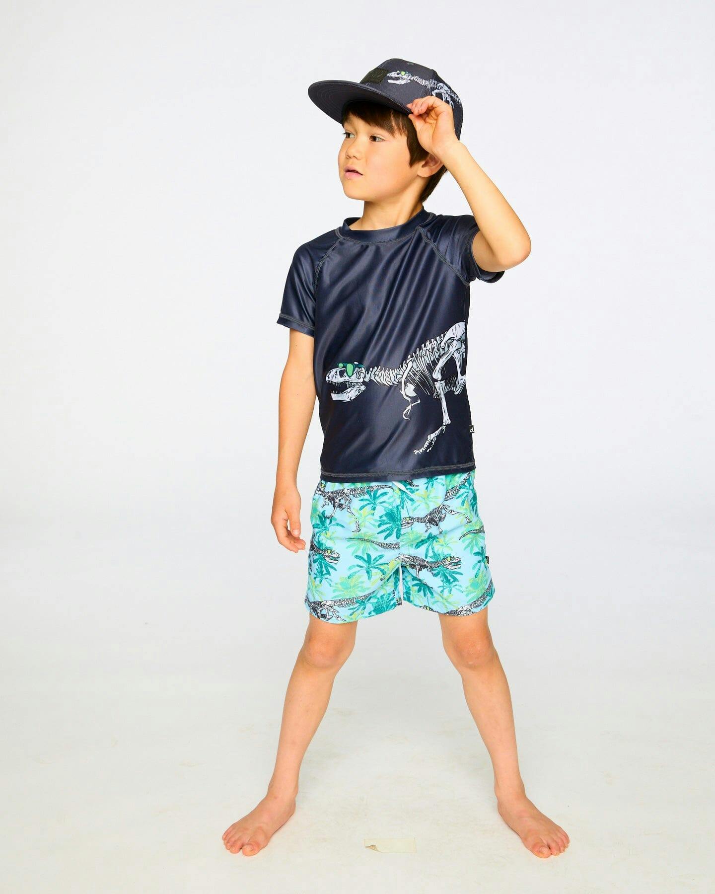 Short Sleeve Rashguard Black