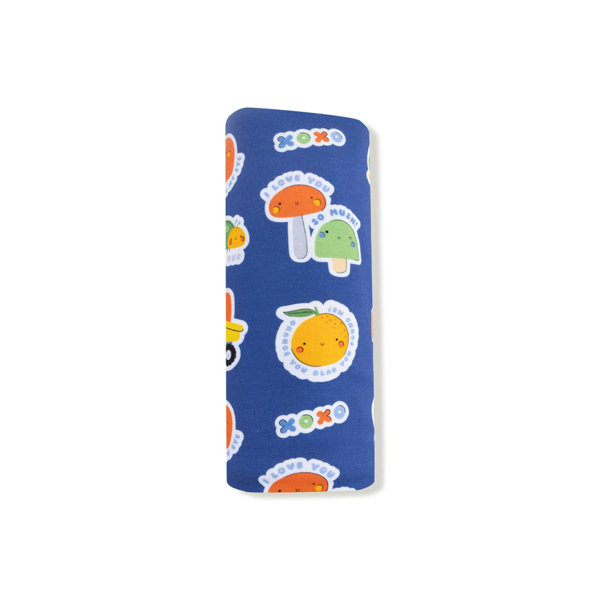 My Funny Valentine - Blue - Swaddle Blanket
