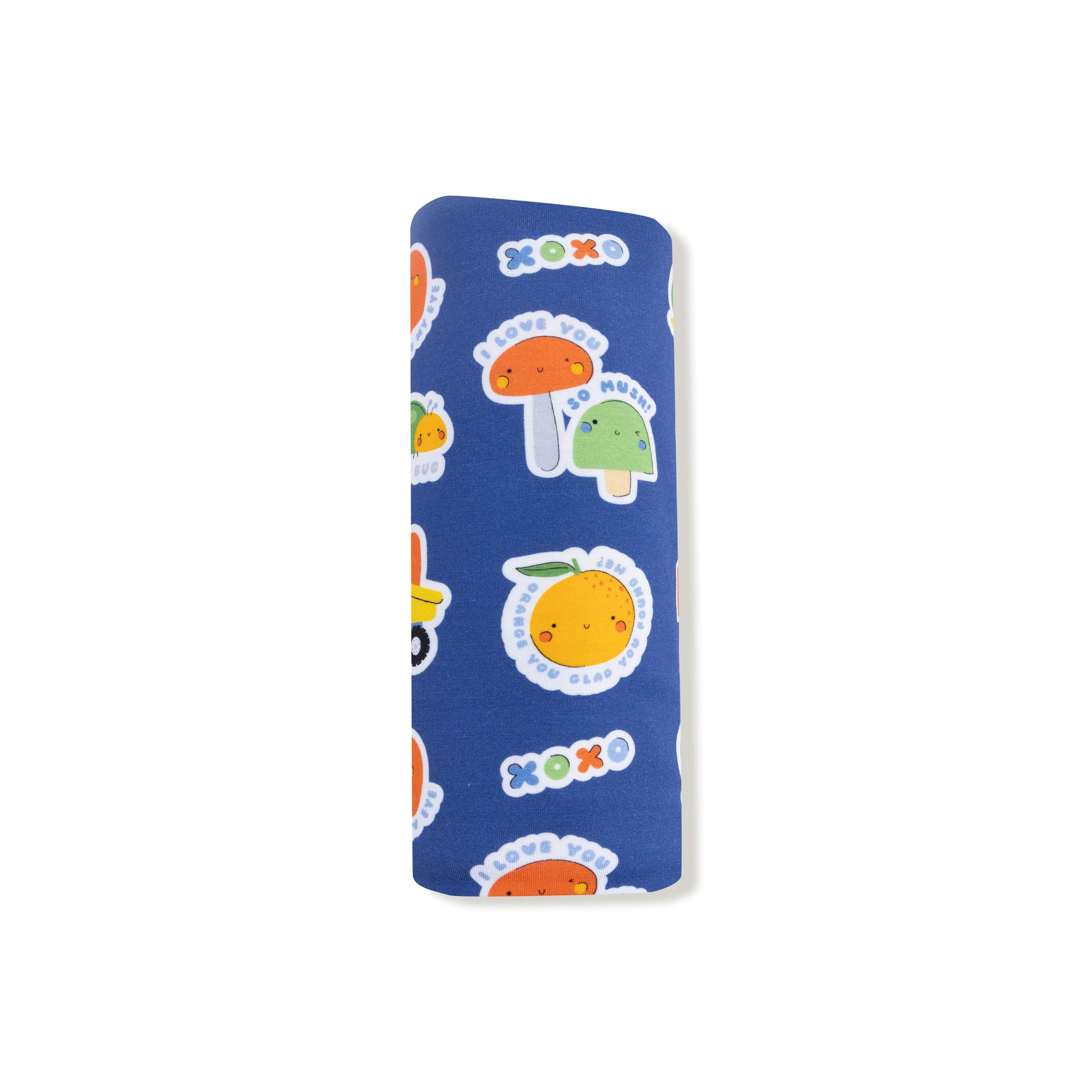 My Funny Valentine - Blue - Swaddle Blanket