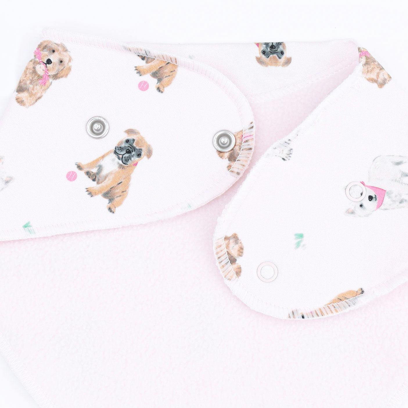 Bestie Dogs Pink - Bandana Bib