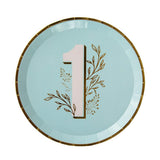 Milestone Blue Onederland Dinner Plates