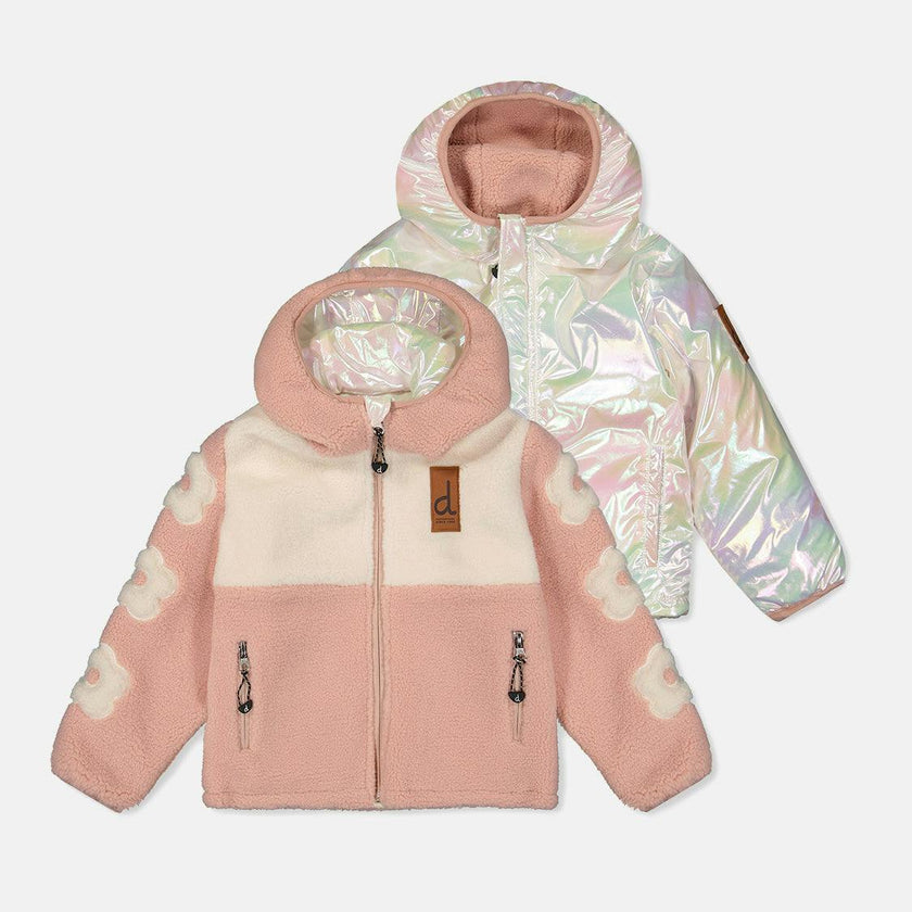 Reversible Mid-Season Jacket Pale Pink