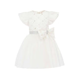 White Sevilla Teacup Bow Dress