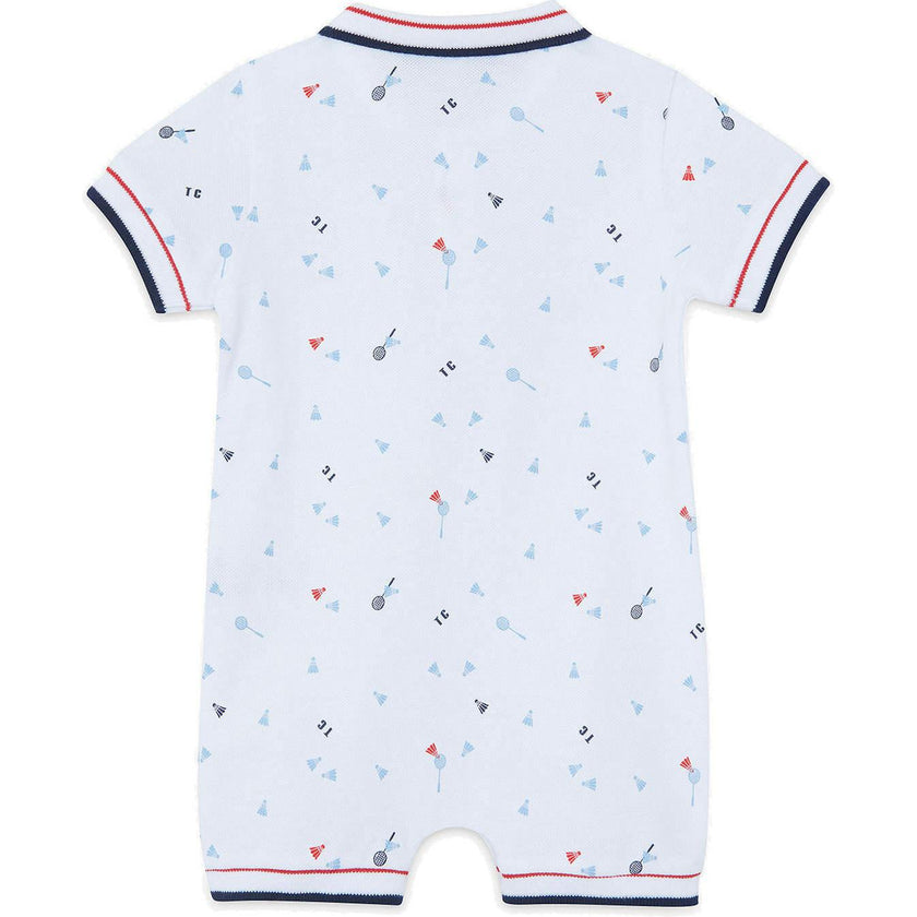 TARTINE ET CHOCOLAT Badminton Baby Polo Romper
