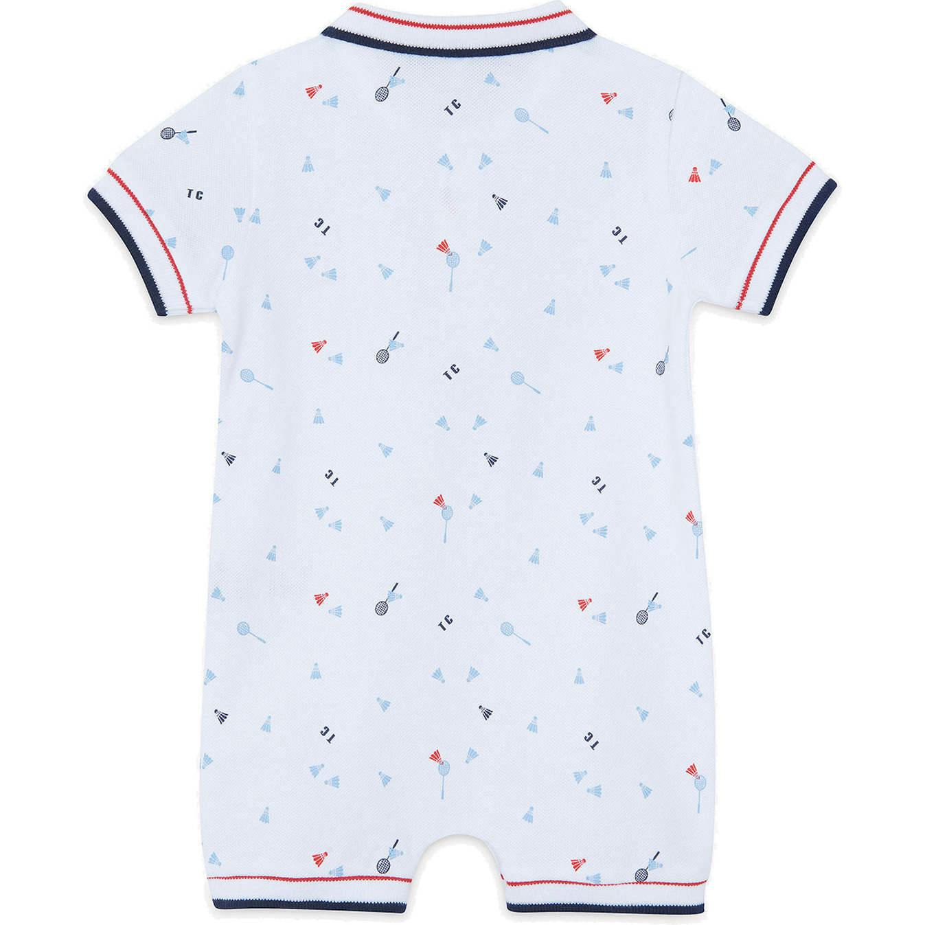 TARTINE ET CHOCOLAT Badminton Baby Polo Romper