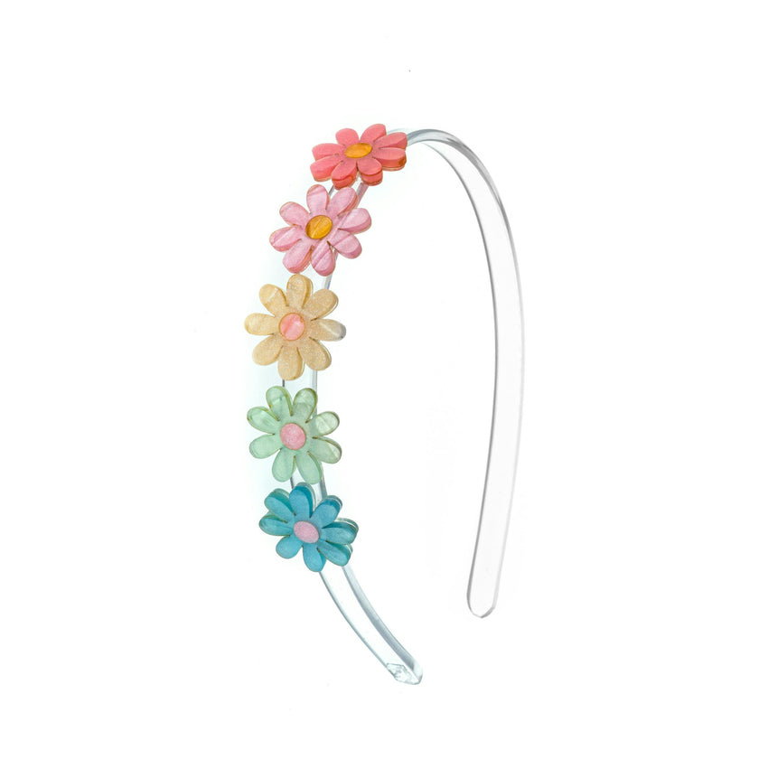 SPR - Daisies Pastel Shimmer Headband