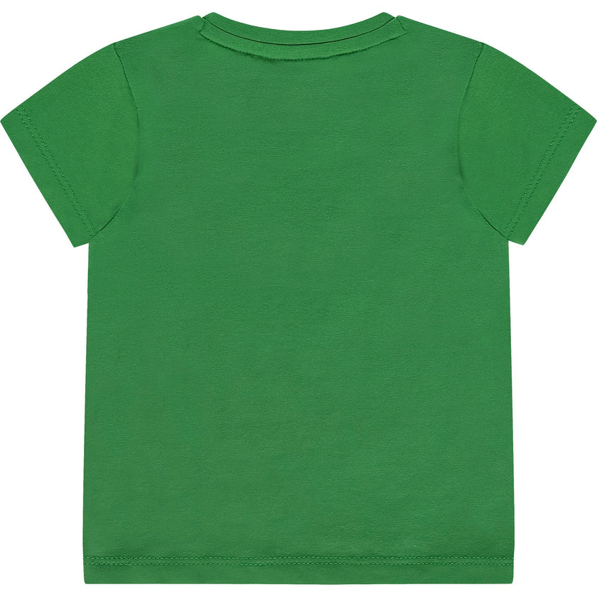 Print Round Neck Short Sleeve T-Shirt