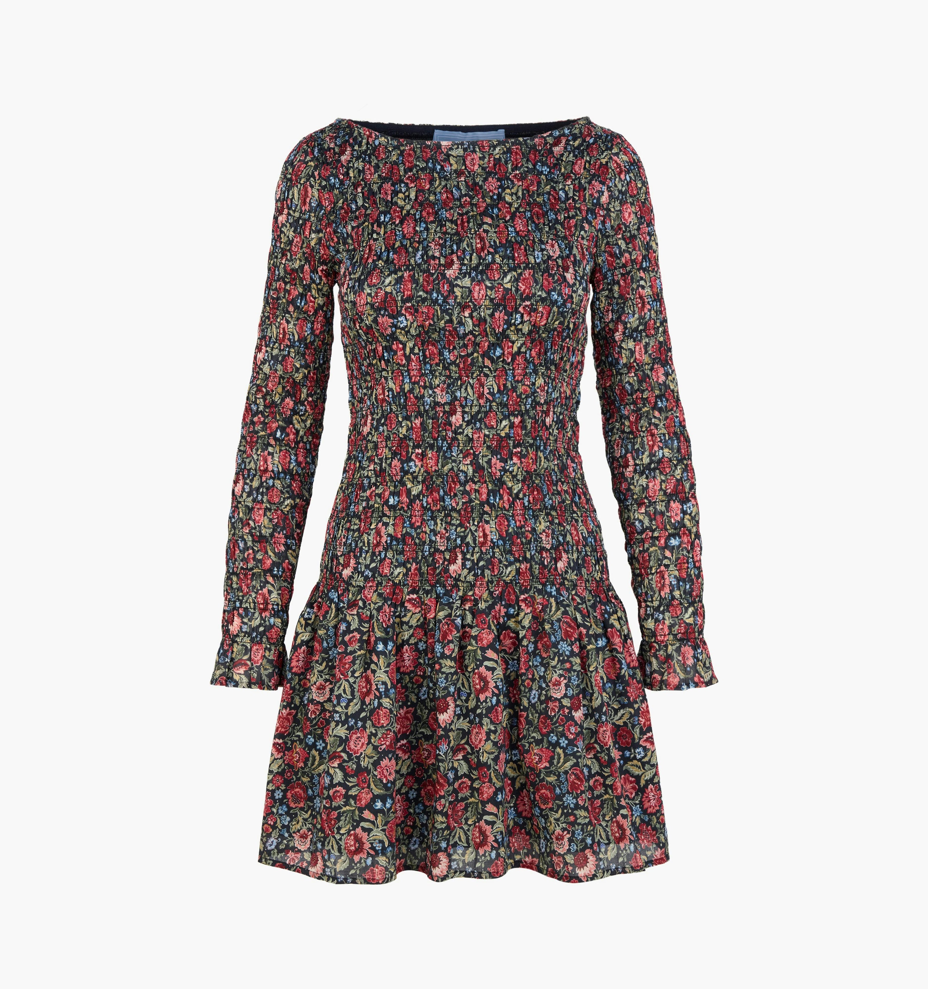The Dalia Mini Nap Dress -  Jacobean Sprig