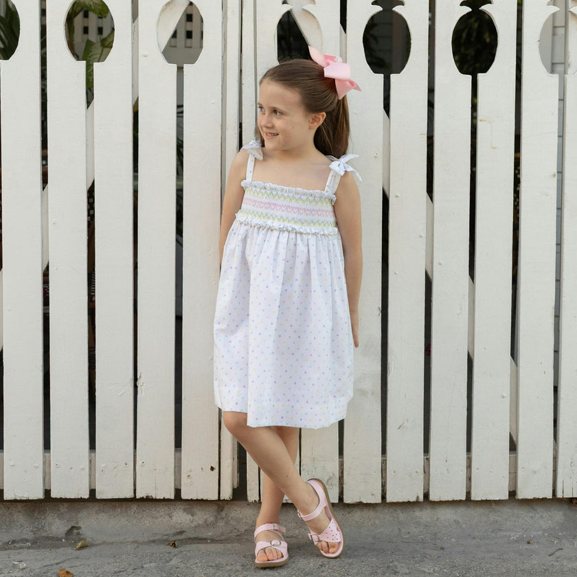The Daisy Dress in Dunmore Dot