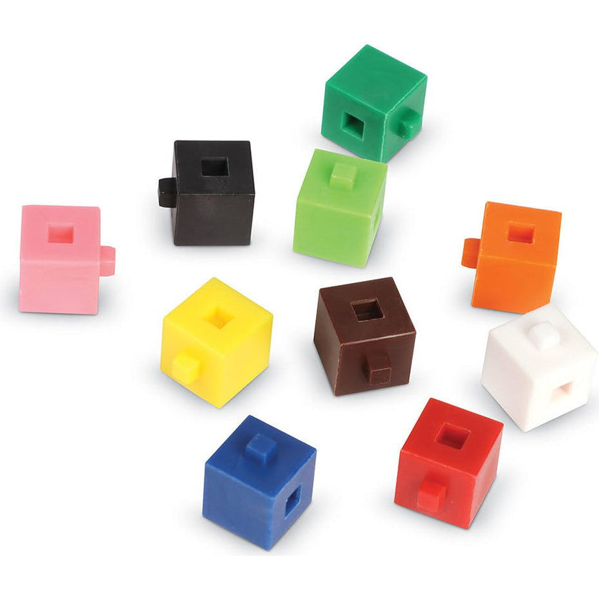 Interlocking Centimeter Cubes Set of 1000