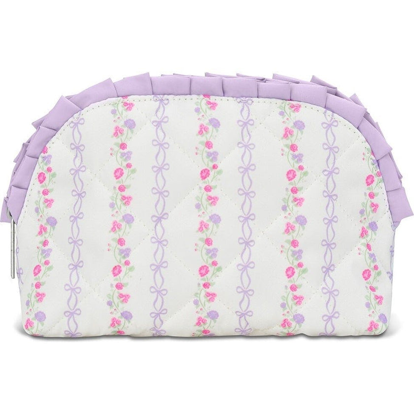 Forever Floral Oval Cosmetic Bag