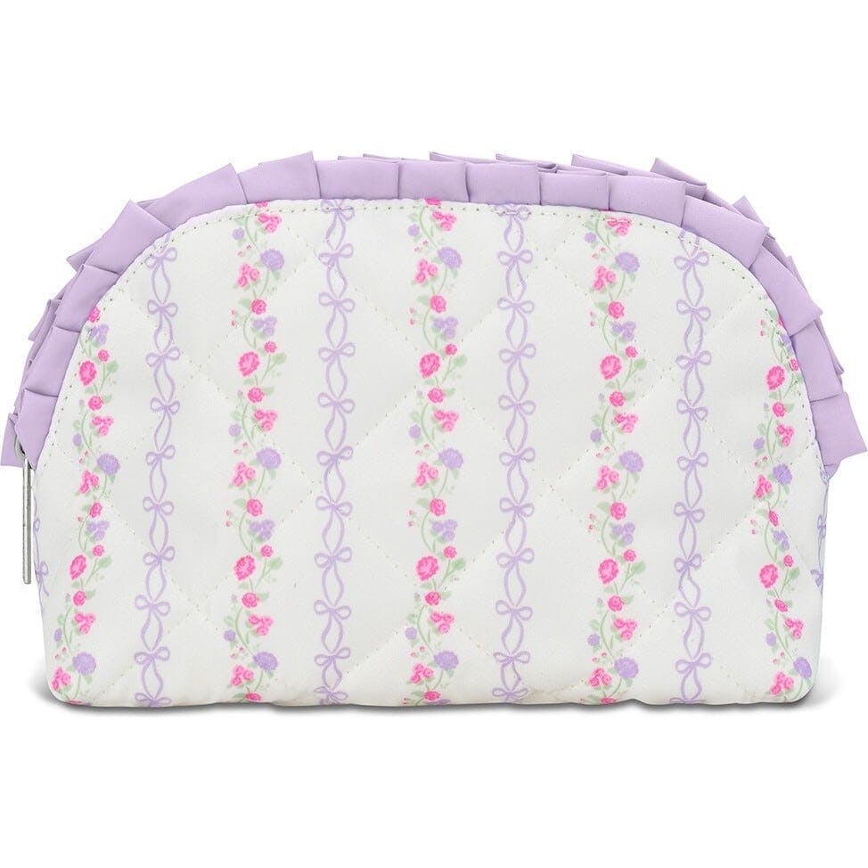 Forever Floral Oval Cosmetic Bag