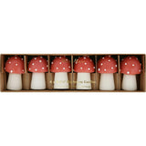 Mini Mushroom Candles