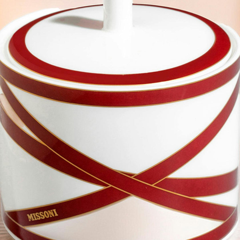 NASTRI BORDEAUX Sugar Pot - Ø 8,6 x H. 9 Cm