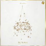 Gold Sparkle Star Chandelier