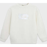 Relaxed Organic Fleece Sweatshirt With SOW print