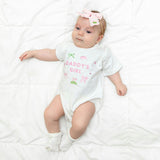 Golf Tee Embroidered Lace Bow Baby Headband