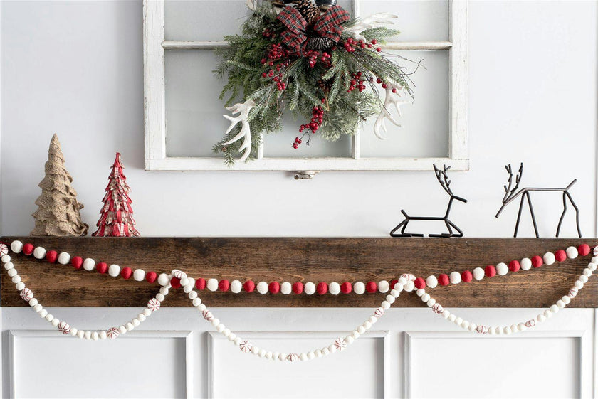 Peppermint Garland