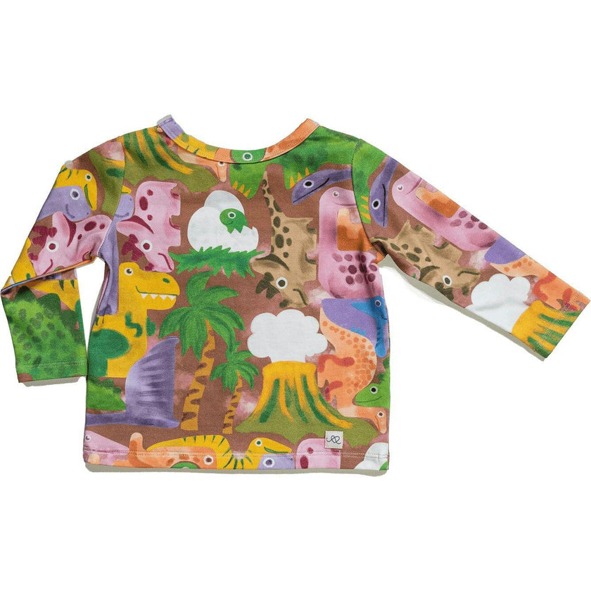 Billie Print Long Sleeve Pocket Tee