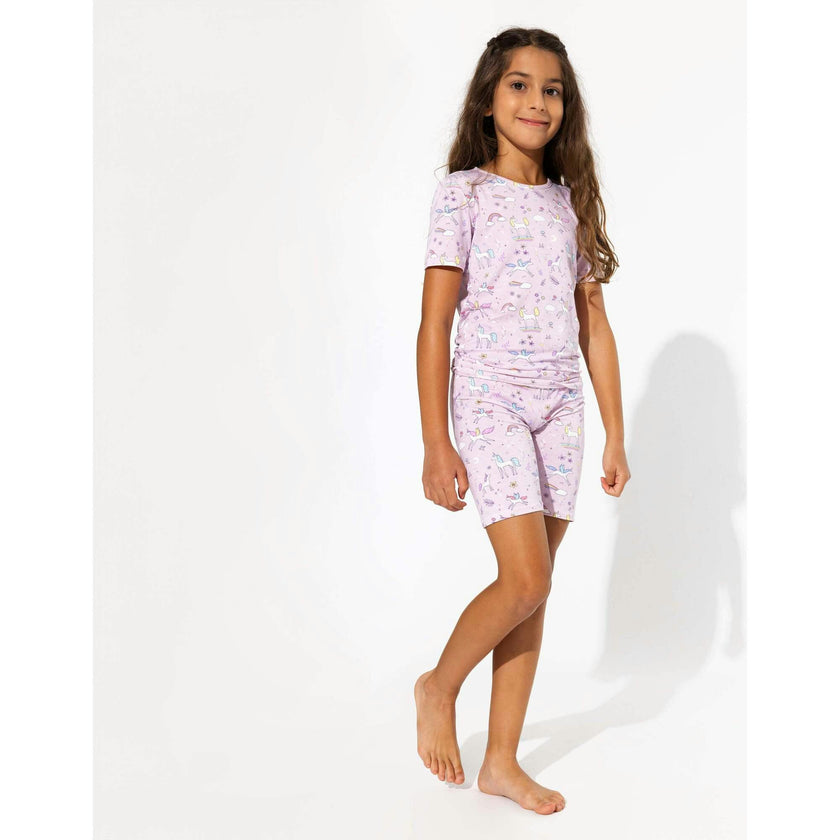 Enchanted Bamboo Kids Pajama Short Set