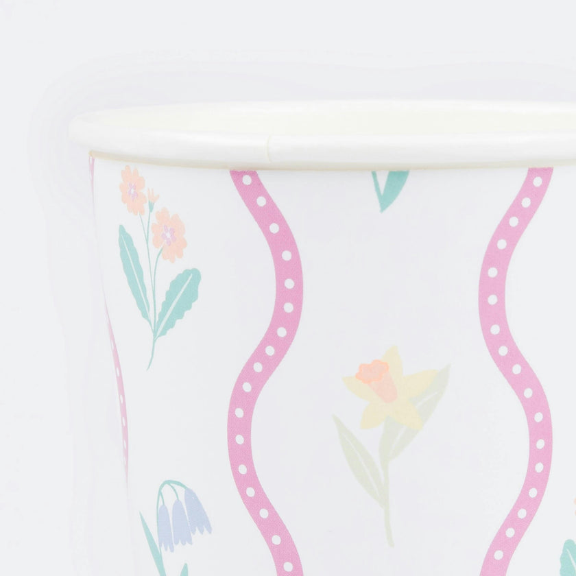 Bloomsbury Floral Pattern Cups