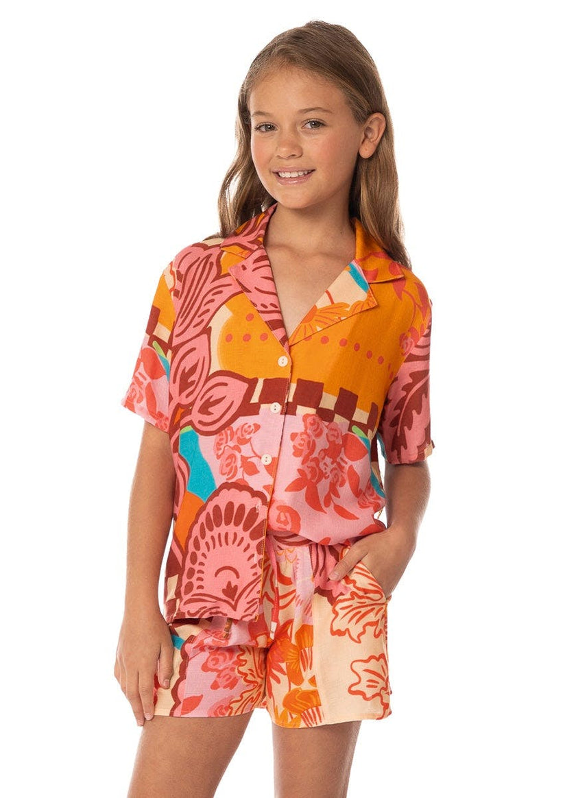 Maaji Cosmic Tropic Little Noise Girls Shirt