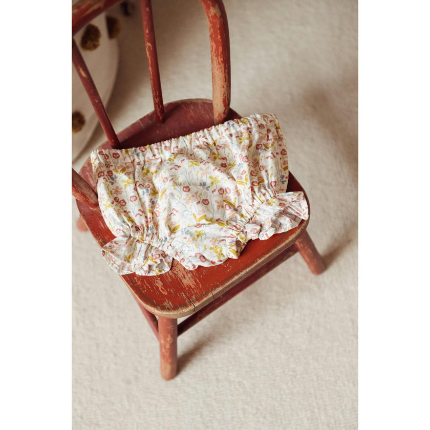 Ruffle Bloomer, White