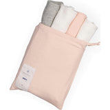 *Exclusive* Baby Girl Sleeveless 4pc Onesie Set