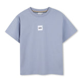 Light Blue Logo Short Sleeve T-Shirt