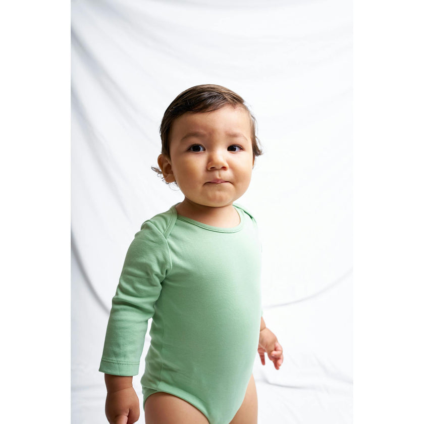 Pistacho Long sleeve bodysuit