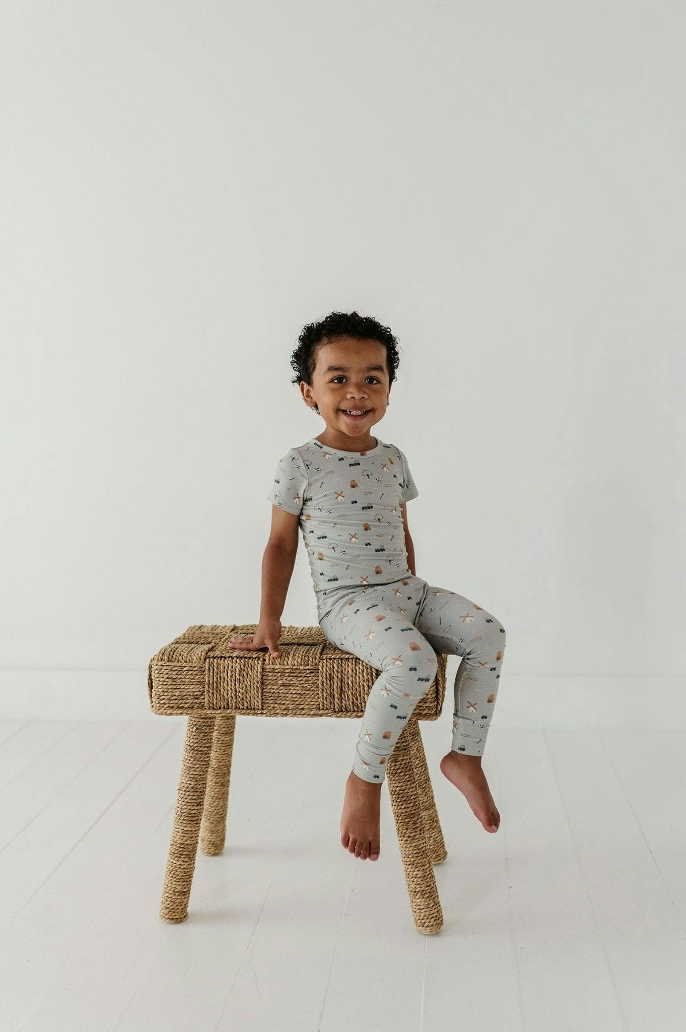 Short Sleeve Lounge Set