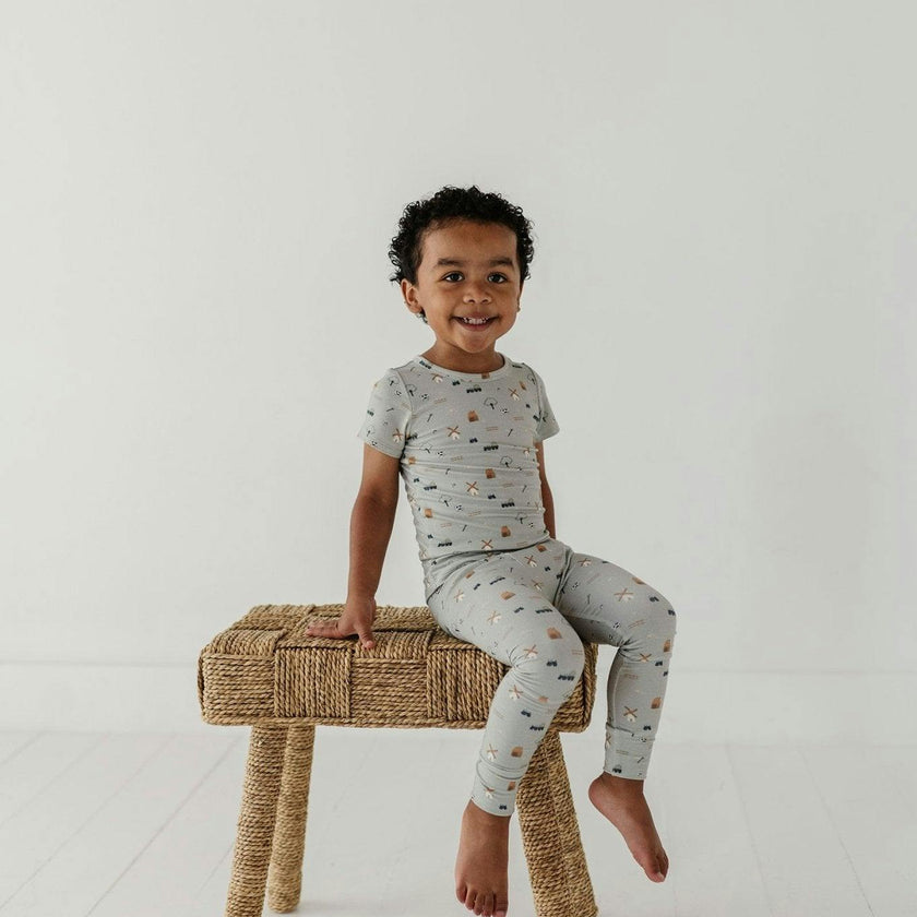 Short Sleeve Lounge Set