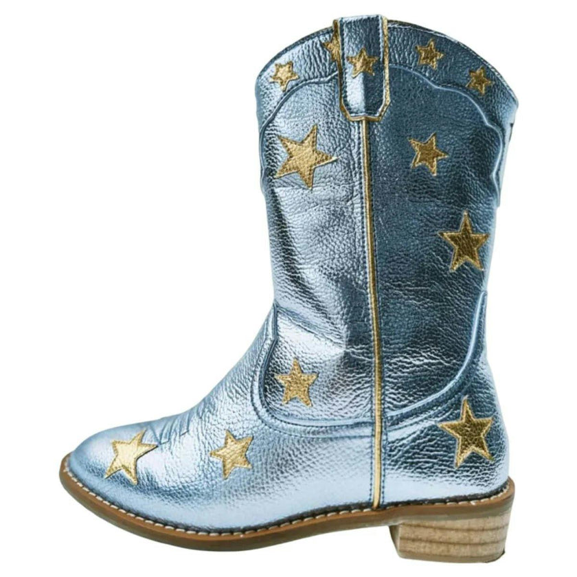 Cowgirl Starstruck Boots, Blue