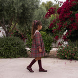 Clementine Bordeaux Dress