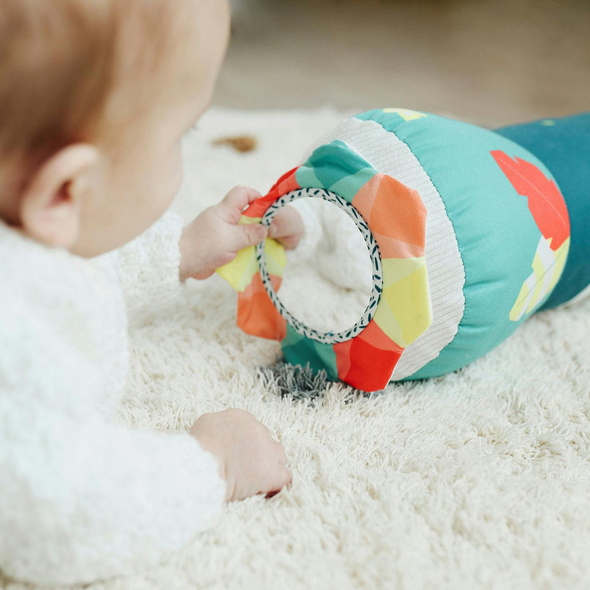 Feel to Learn: Crawling Roller Tummy Time Toy