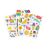 Tattoo-Palooza Temporary Tattoos - Cute Doodle World - 3 Sheets