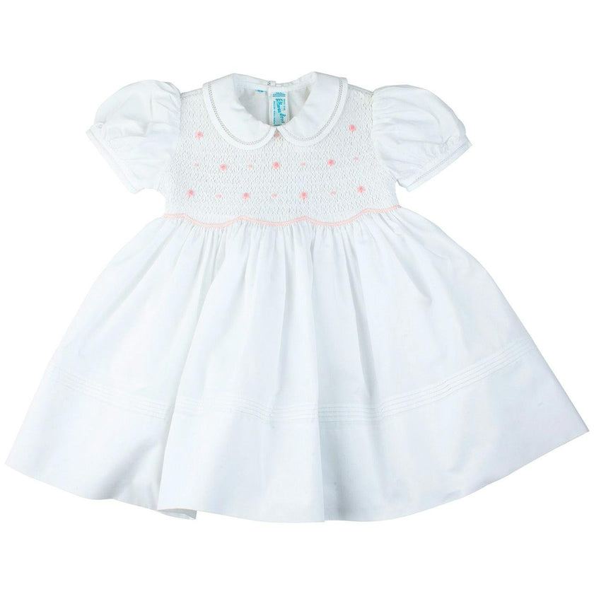 Smocked Rosebud Dress