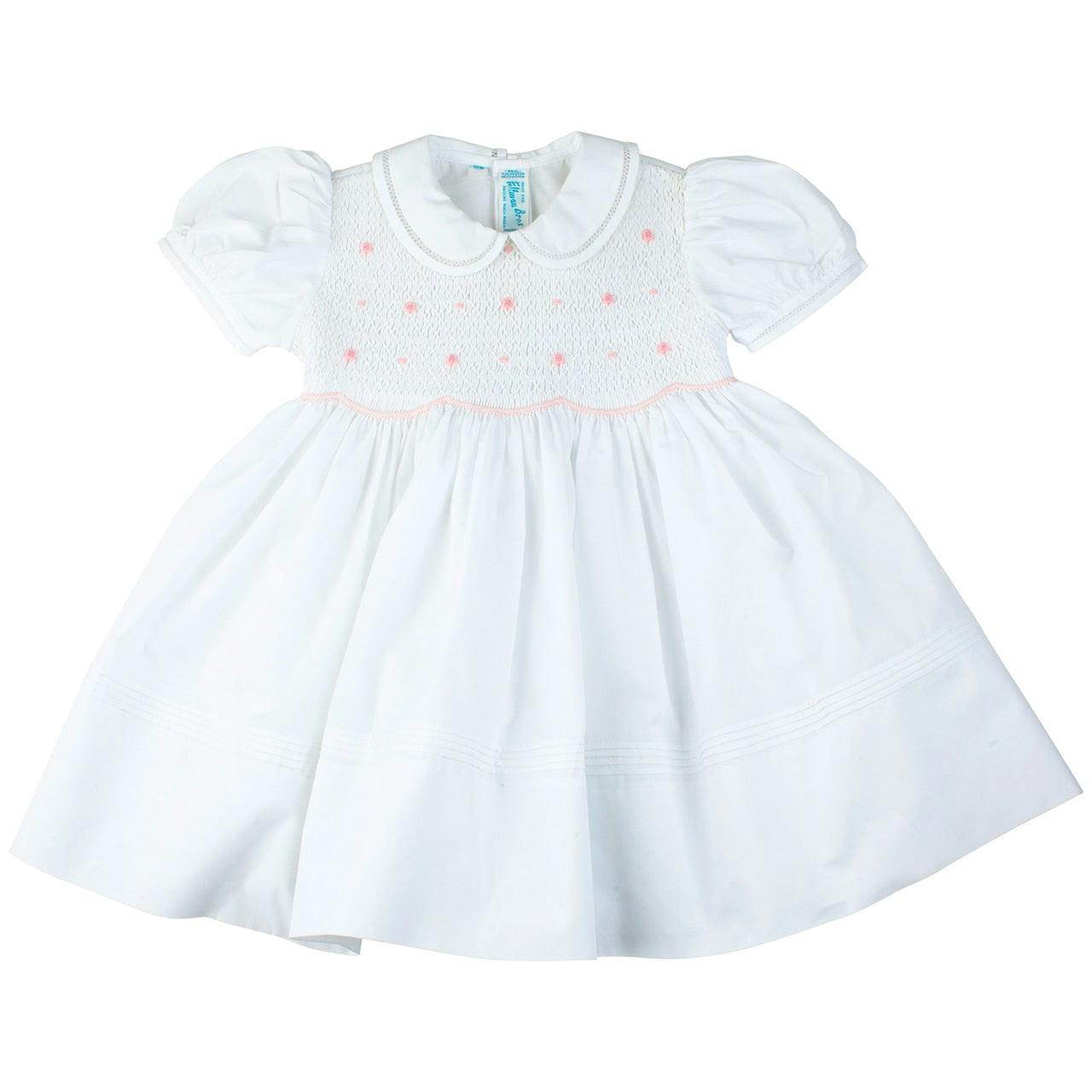 Smocked Rosebud Dress