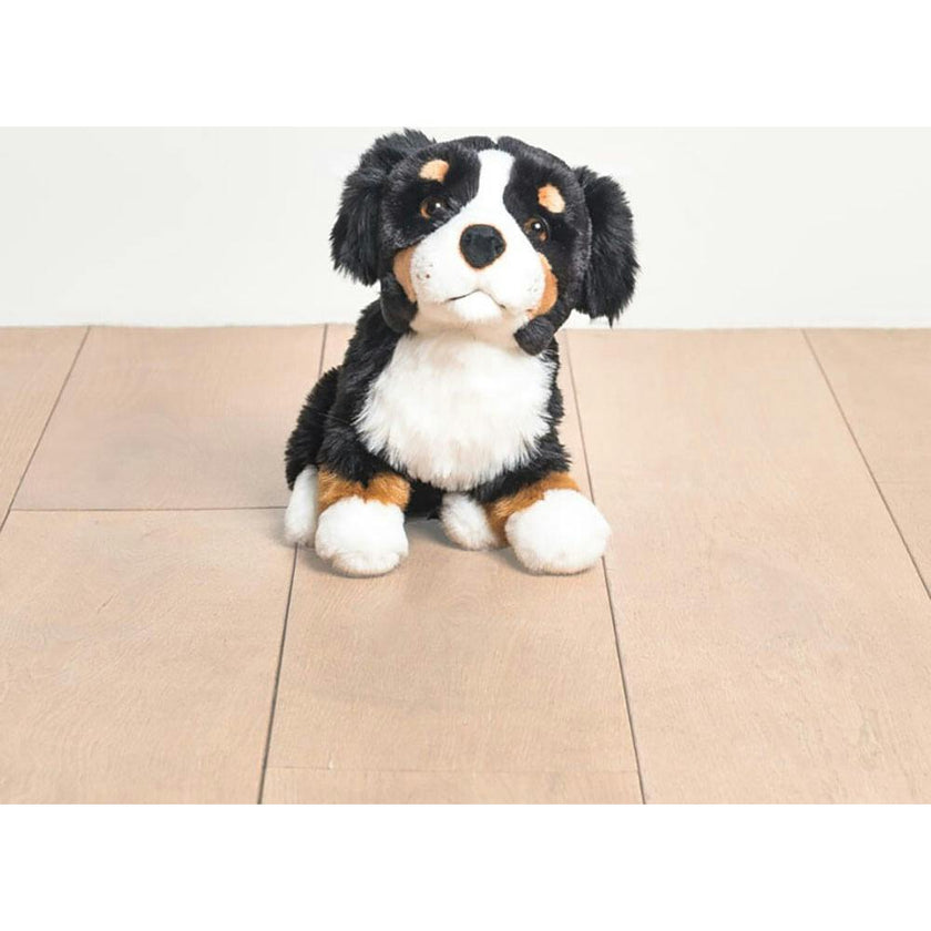 LA PELUCHERIE My Dog Ferdinand - Small Sitting 28cm