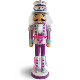 Cupcake Nutcracker with Candy Cane, 12 Inch