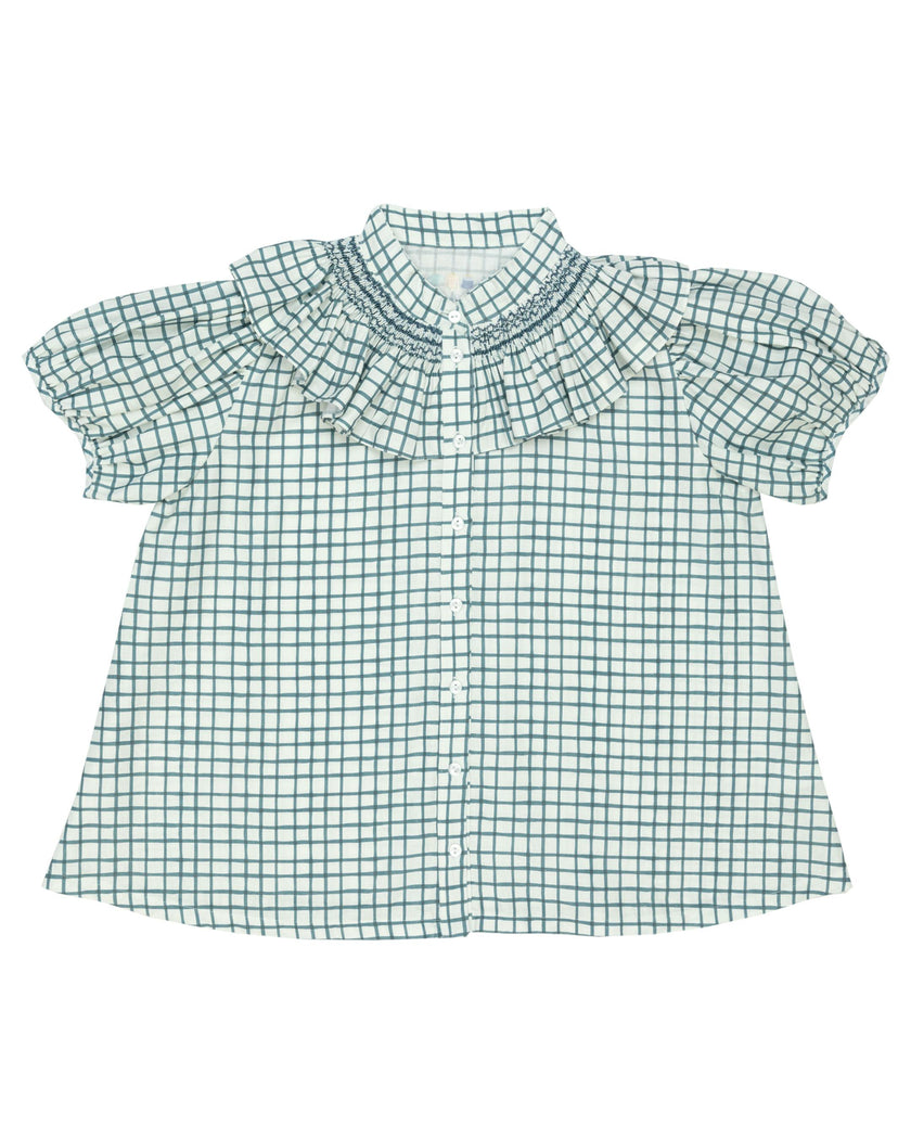 Womens Molly Anne Top in Thacker Plaid