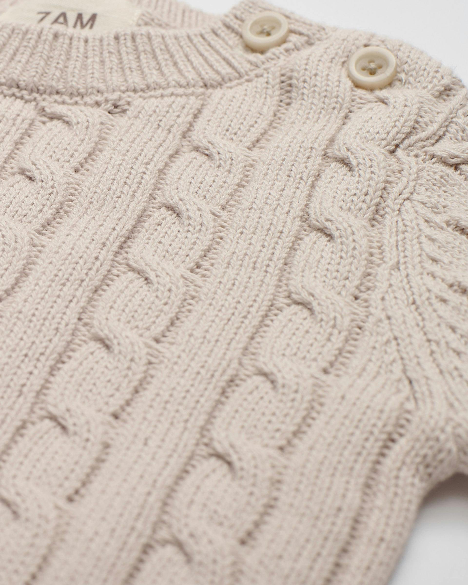 Cable Cotton Knit Set