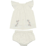 Delicate Floral Girls 2Pc Set