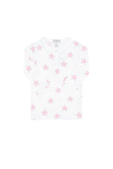 Pink Stars Print Pajama